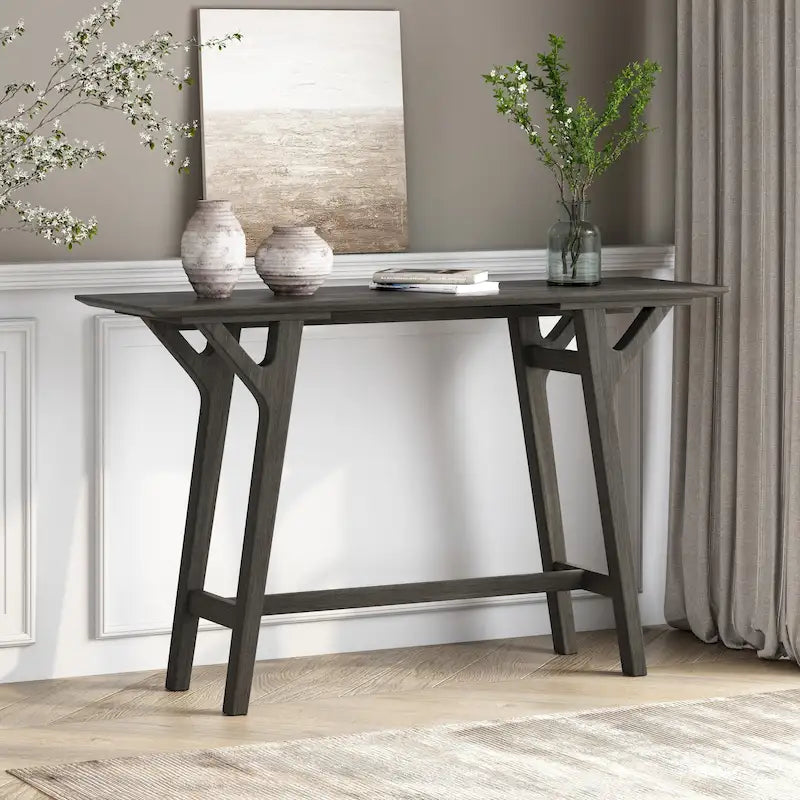 table de contrôle en hévéa