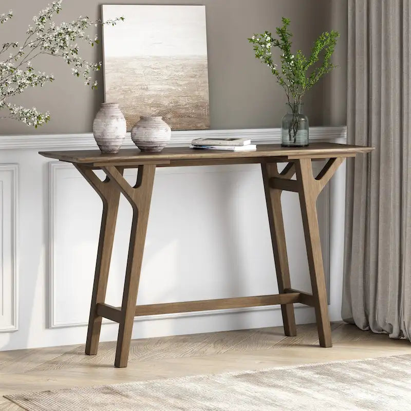 table de contrôle en hévéa