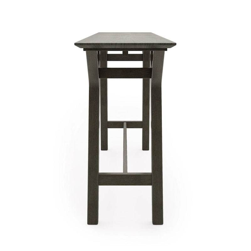 table de contrôle en hévéa