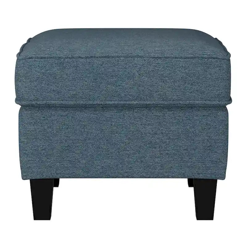 Ensemble fauteuil et repose-pieds deux pièces