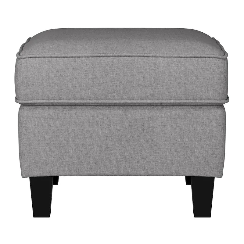 Ensemble fauteuil et repose-pieds deux pièces