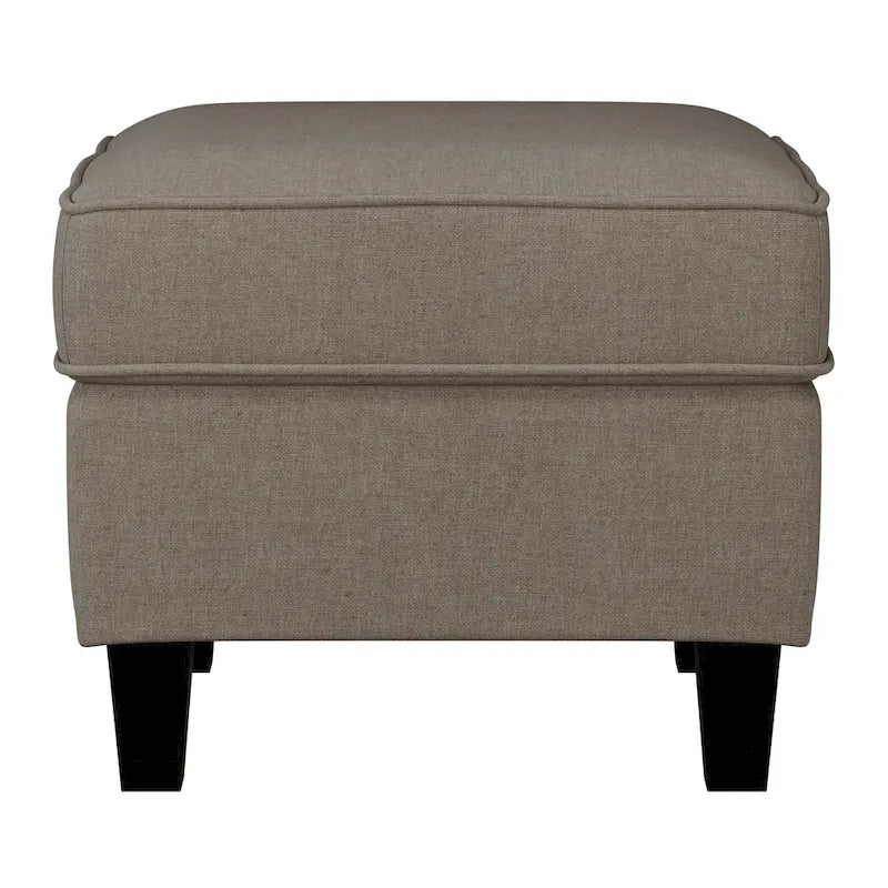 Ensemble fauteuil et repose-pieds deux pièces