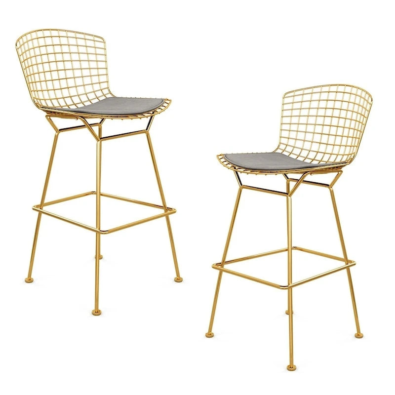 Tabouret de bar - 39cm de hauteur x 20.5cm de largeur x 23cm de profondeur