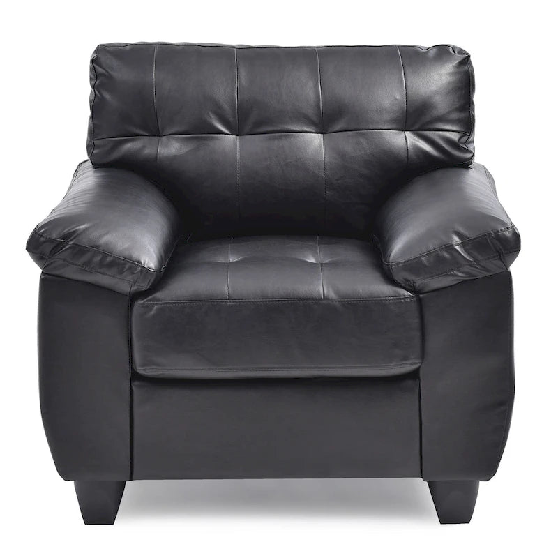 chaise en similicuir