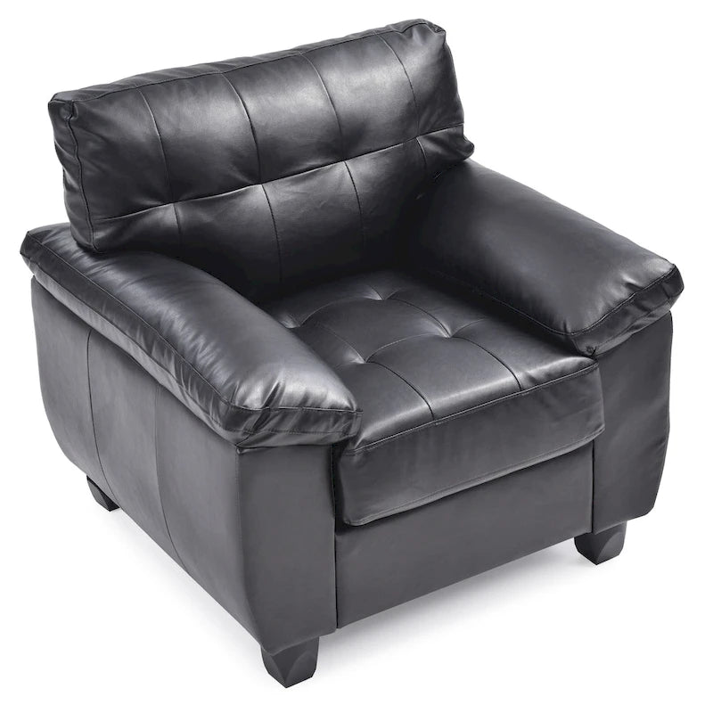 chaise en similicuir
