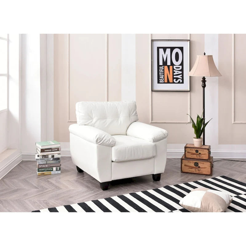 chaise en similicuir
