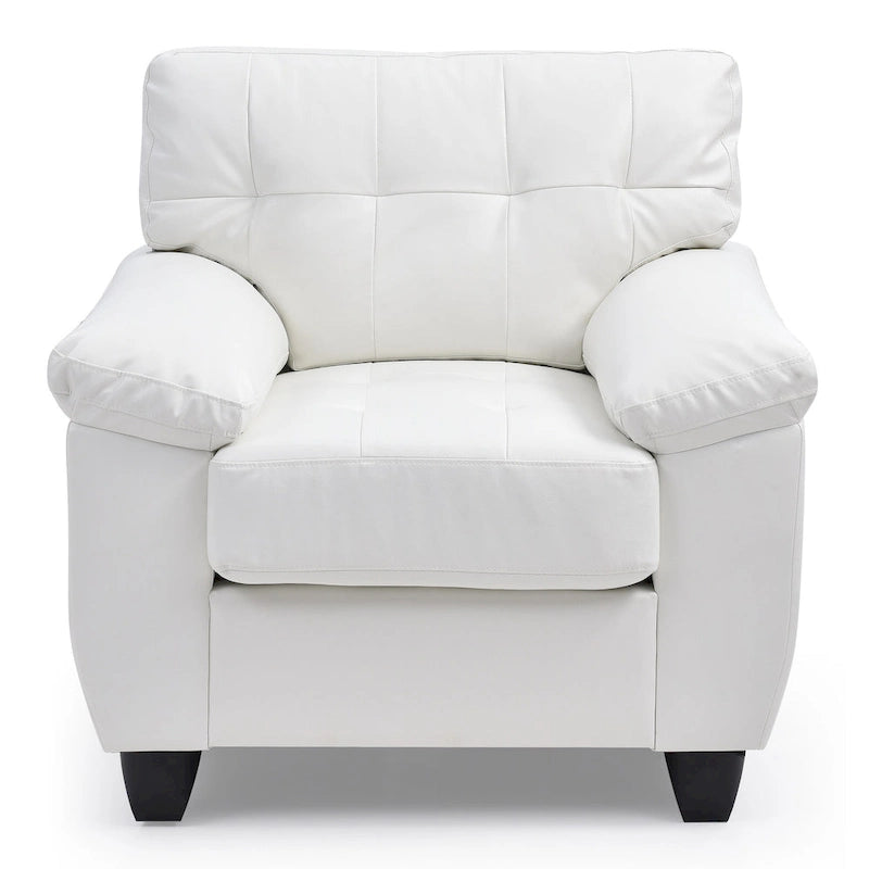 chaise en similicuir