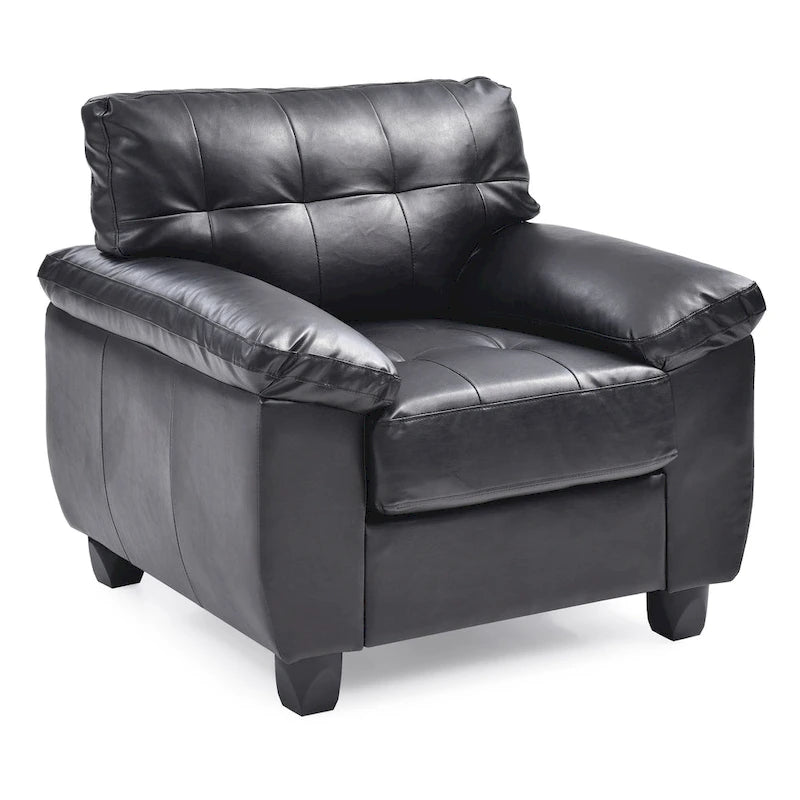 chaise en similicuir