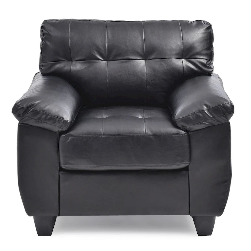 chaise en similicuir