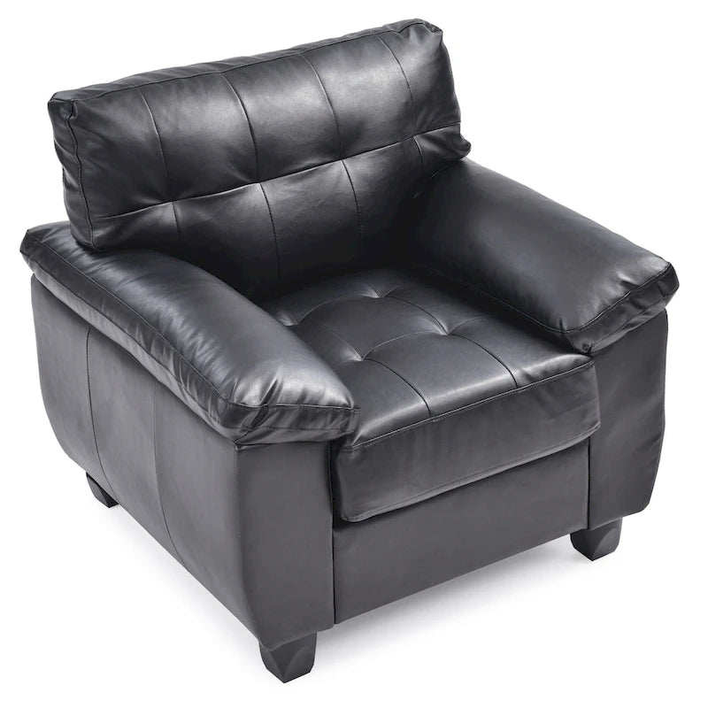 chaise en similicuir