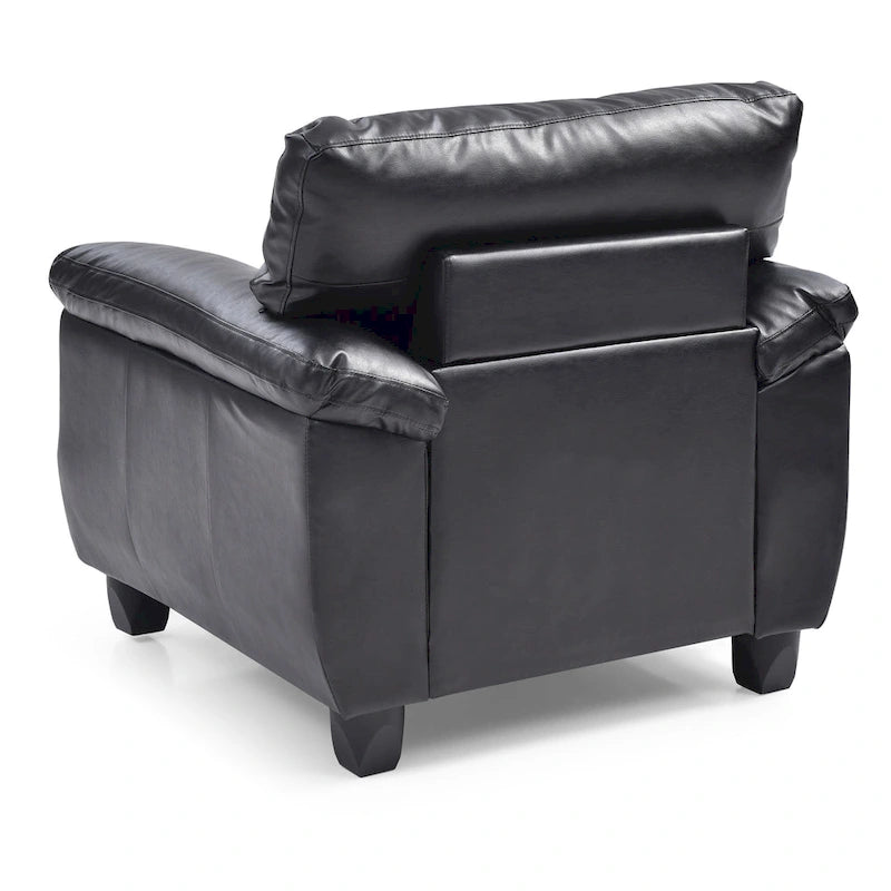 chaise en similicuir