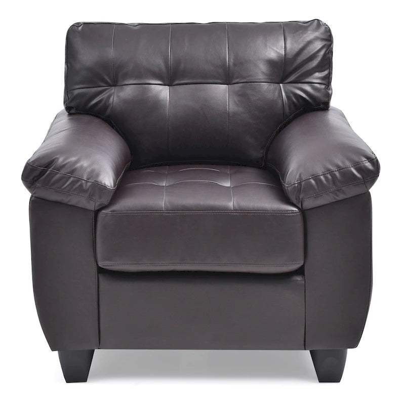 chaise en similicuir