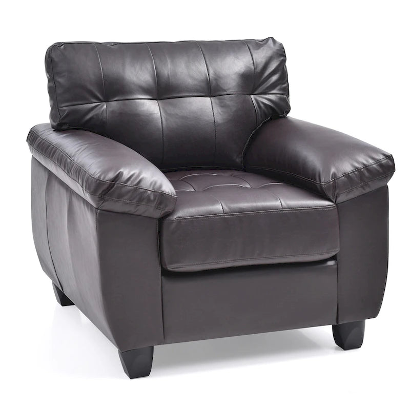 chaise en similicuir