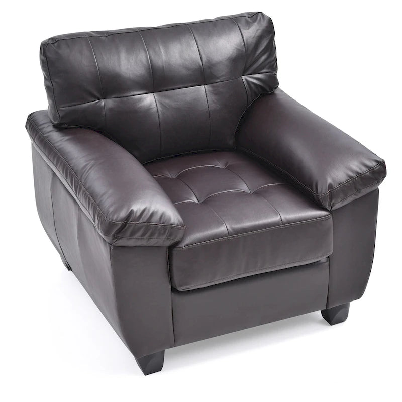 chaise en similicuir