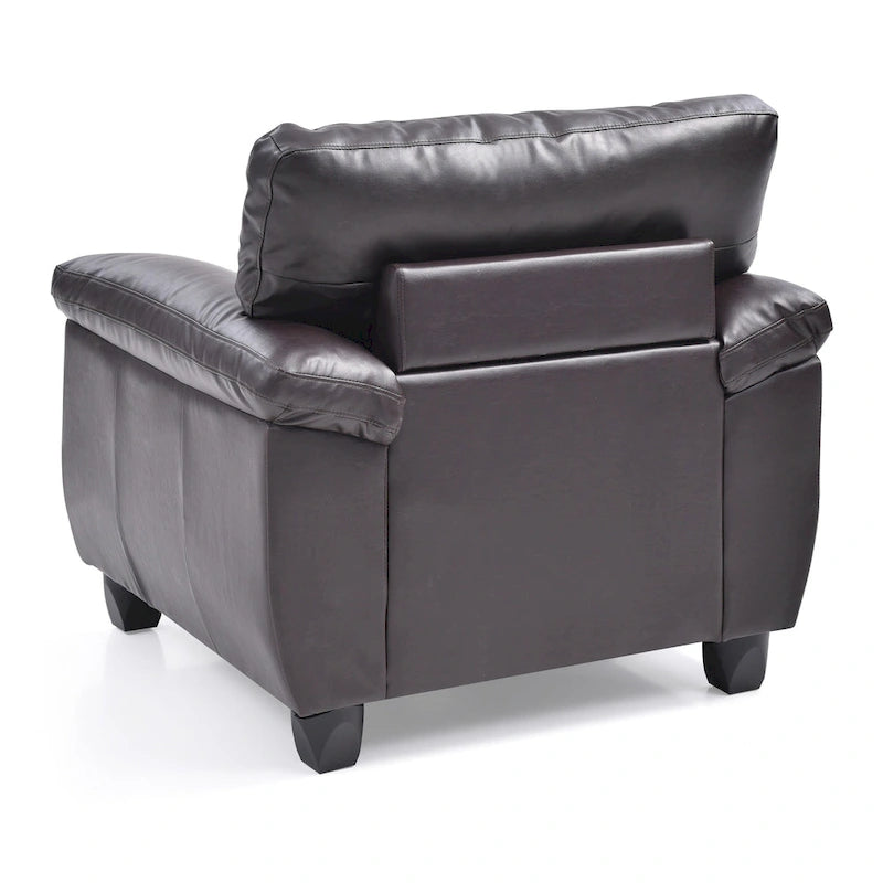 chaise en similicuir