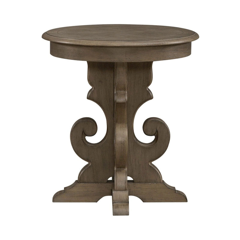 Table d'appoint ronde — Disponible en 2 finitions