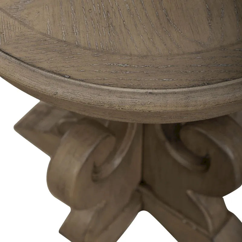 Table d'appoint ronde — Disponible en 2 finitions