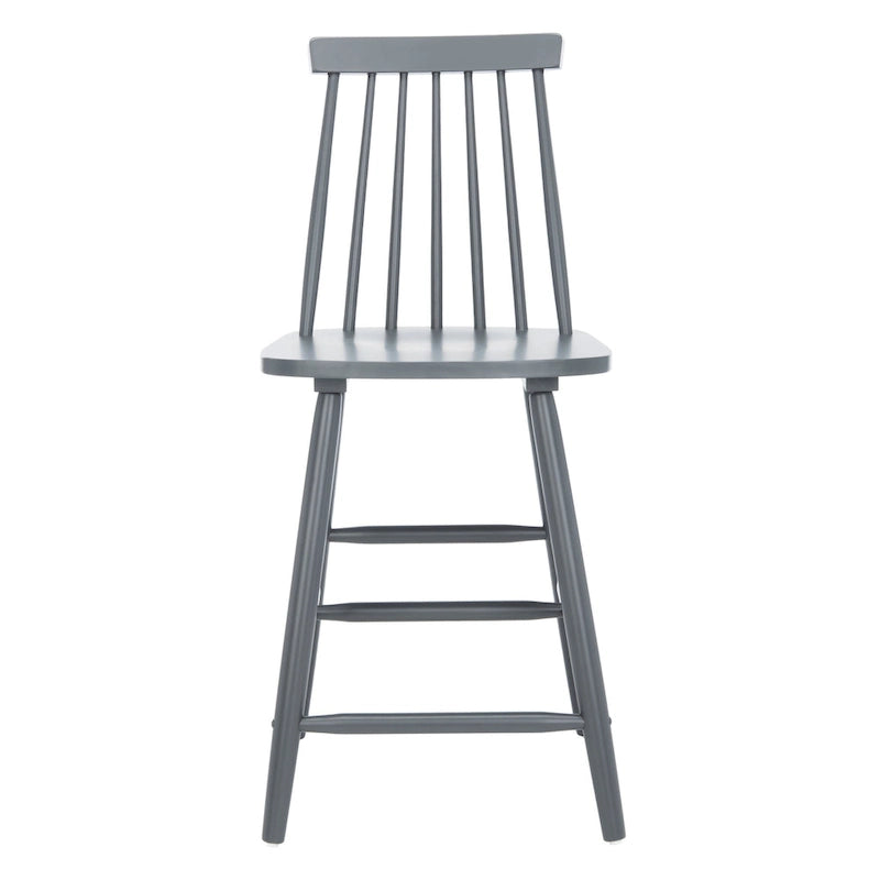 Tabourets de bar de ferme fuselés de 24 pouces (ensemble de deux) - 17,7 x 20,5 x 39,1 pouces - 18 pouces de large x 21 pouces de profondeur x 39 pouces de hauteur