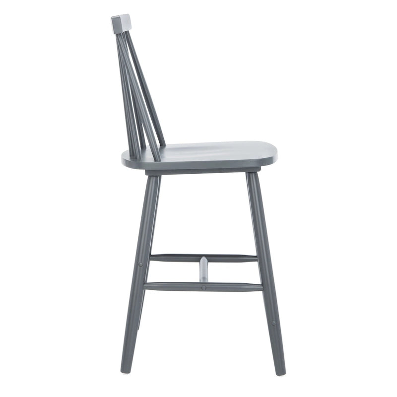 Tabourets de bar de ferme fuselés de 24 pouces (ensemble de deux) - 17,7 x 20,5 x 39,1 pouces - 18 pouces de large x 21 pouces de profondeur x 39 pouces de hauteur