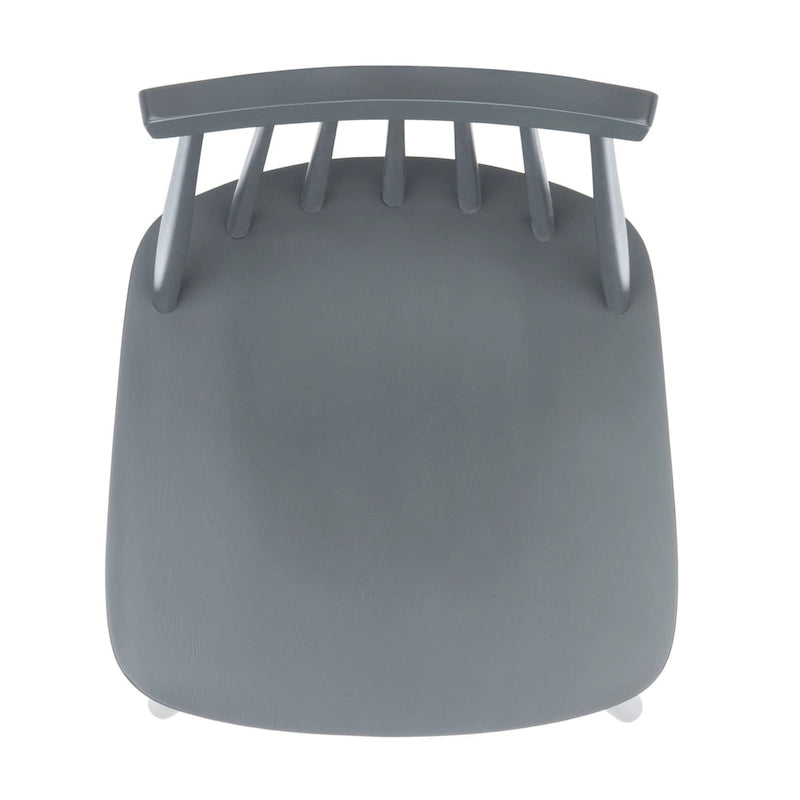 Tabourets de bar de ferme fuselés de 24 pouces (ensemble de deux) - 17,7 x 20,5 x 39,1 pouces - 18 pouces de large x 21 pouces de profondeur x 39 pouces de hauteur