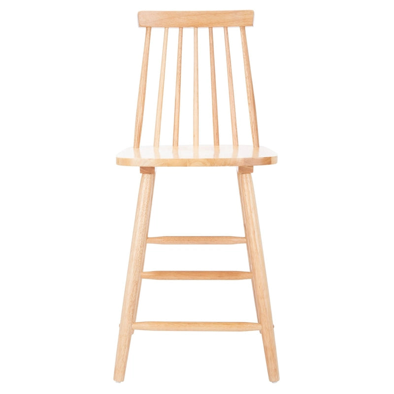 Tabourets de bar de ferme fuselés de 24 pouces (ensemble de deux) - 17,7 x 20,5 x 39,1 pouces - 18 pouces de large x 21 pouces de profondeur x 39 pouces de hauteur