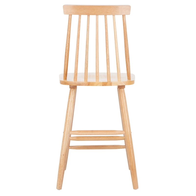 Tabourets de bar de ferme fuselés de 24 pouces (ensemble de deux) - 17,7 x 20,5 x 39,1 pouces - 18 pouces de large x 21 pouces de profondeur x 39 pouces de hauteur