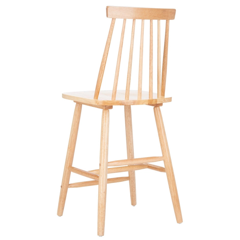 Tabourets de bar de ferme fuselés de 24 pouces (ensemble de deux) - 17,7 x 20,5 x 39,1 pouces - 18 pouces de large x 21 pouces de profondeur x 39 pouces de hauteur
