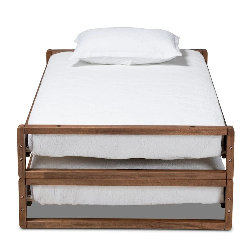 Cadre de lit double/king-size extensible moderne et élégant