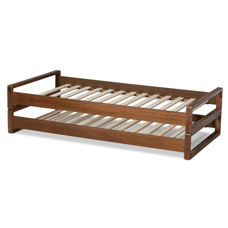Cadre de lit double/king-size extensible moderne et élégant