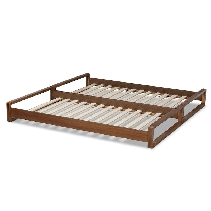 Cadre de lit double/king-size extensible moderne et élégant