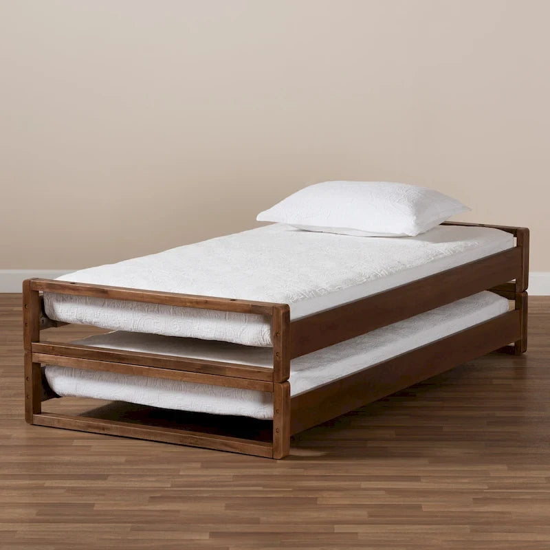 Cadre de lit double/king-size extensible moderne et élégant
