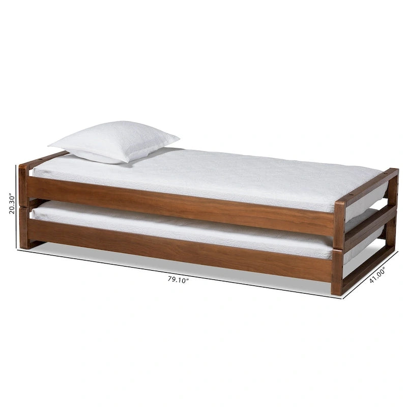 Cadre de lit double/king-size extensible moderne et élégant