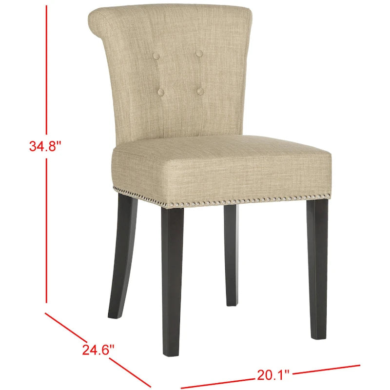 Chaises de salle à manger (lot de 2) — L50,8 x P61 x H83,8 cm