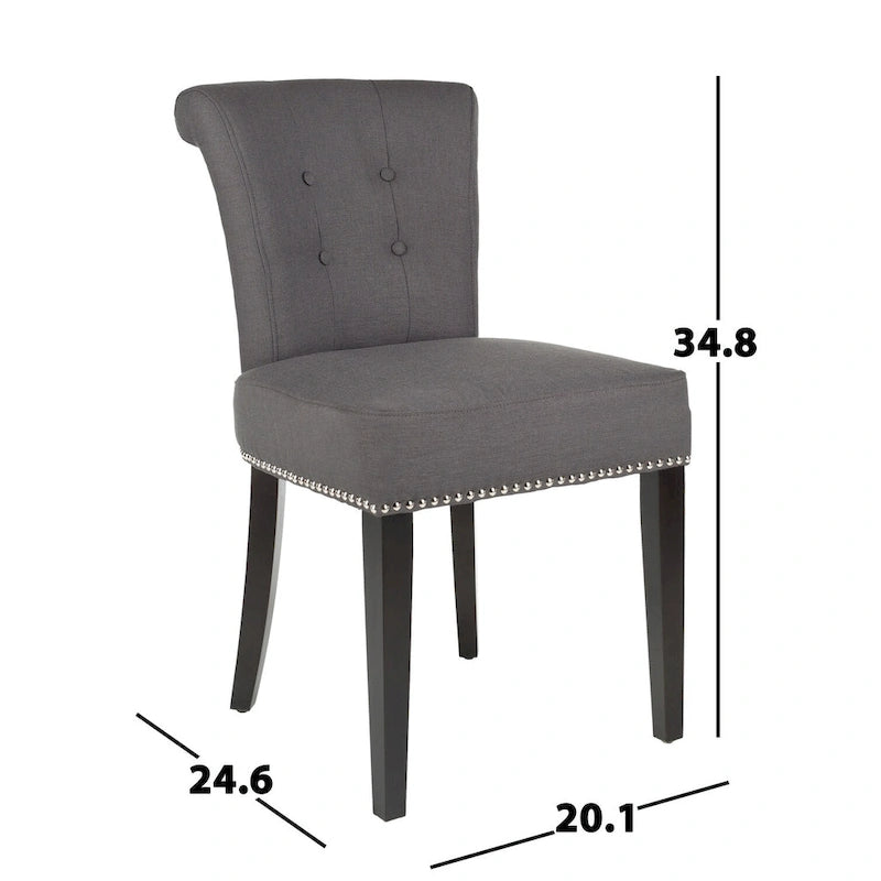 Chaises de salle à manger (lot de 2) — L50,8 x P61 x H83,8 cm